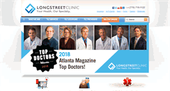 Desktop Screenshot of longstreetclinic.com
